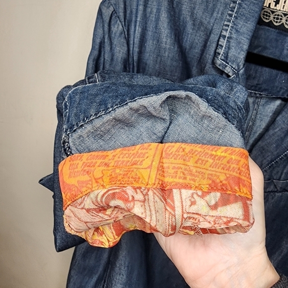 Vintage Jean Paul Gaultier JPG Jeans Denim Blazer Size IT50/US34 - Picture 10 of 14